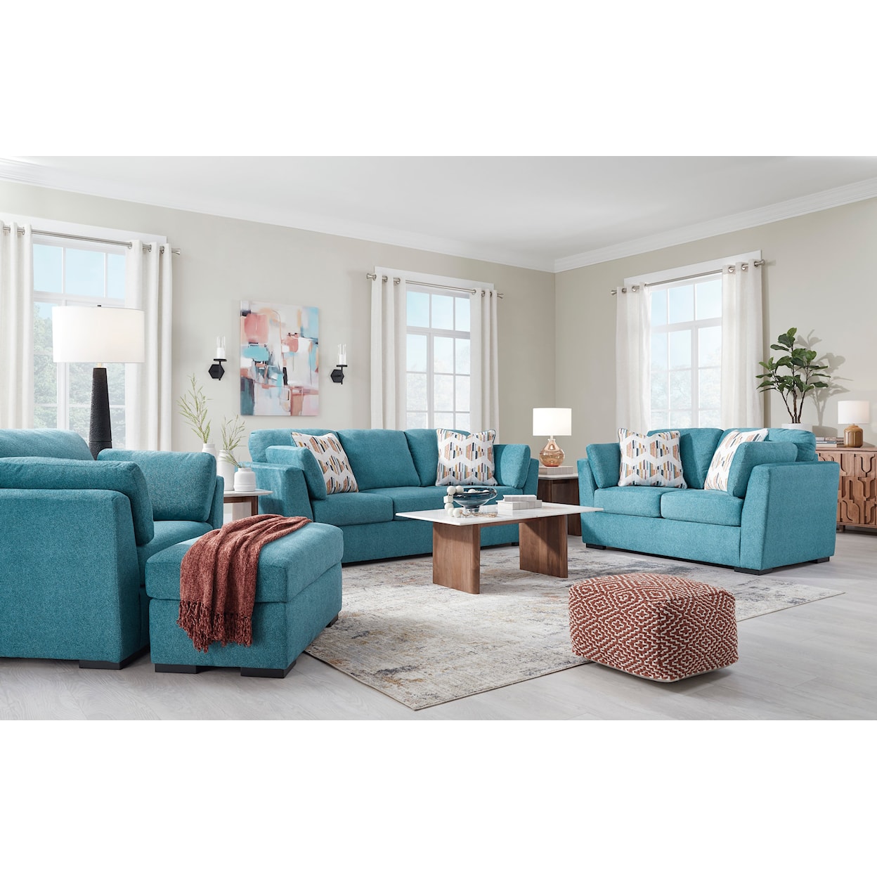 Ashley Furniture Signature Design Keerwick Living Room Set