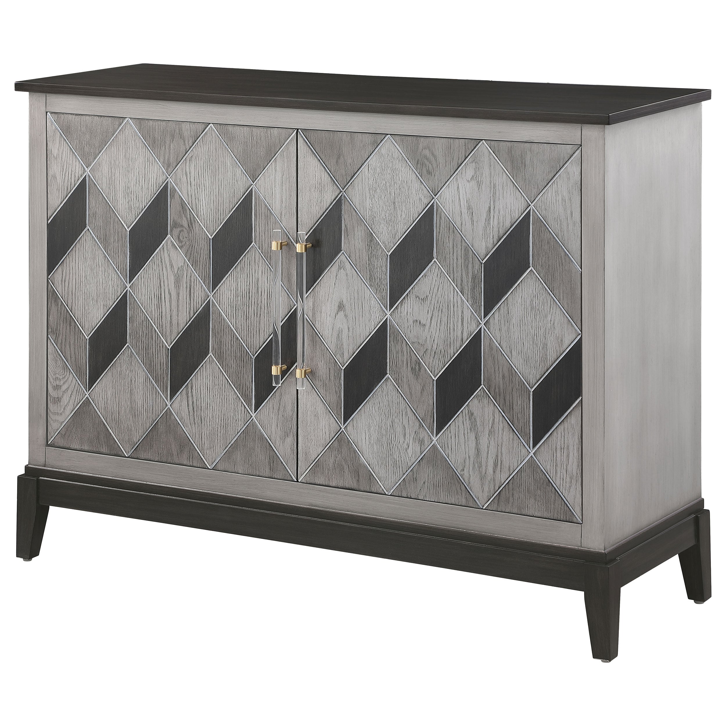 Gilles Accent Cabinet Brushed and