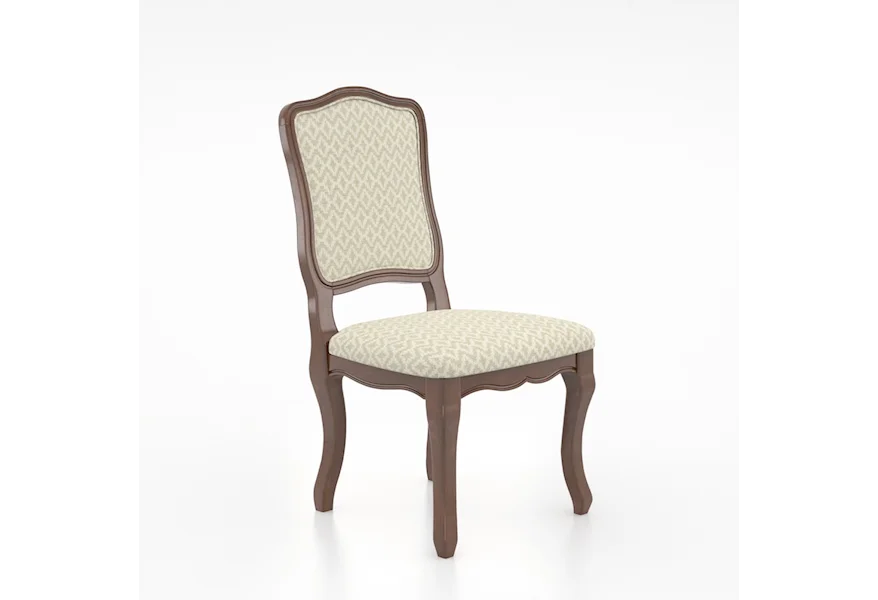 Core - Custom Dining Customizable Upholstered Side Chair by Canadel at Steger's Furniture & Mattress