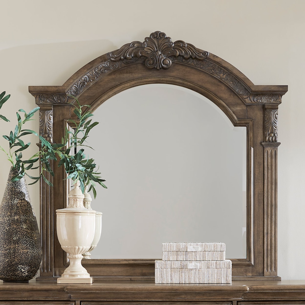Liberty Furniture Carlisle Court Arched Mirror