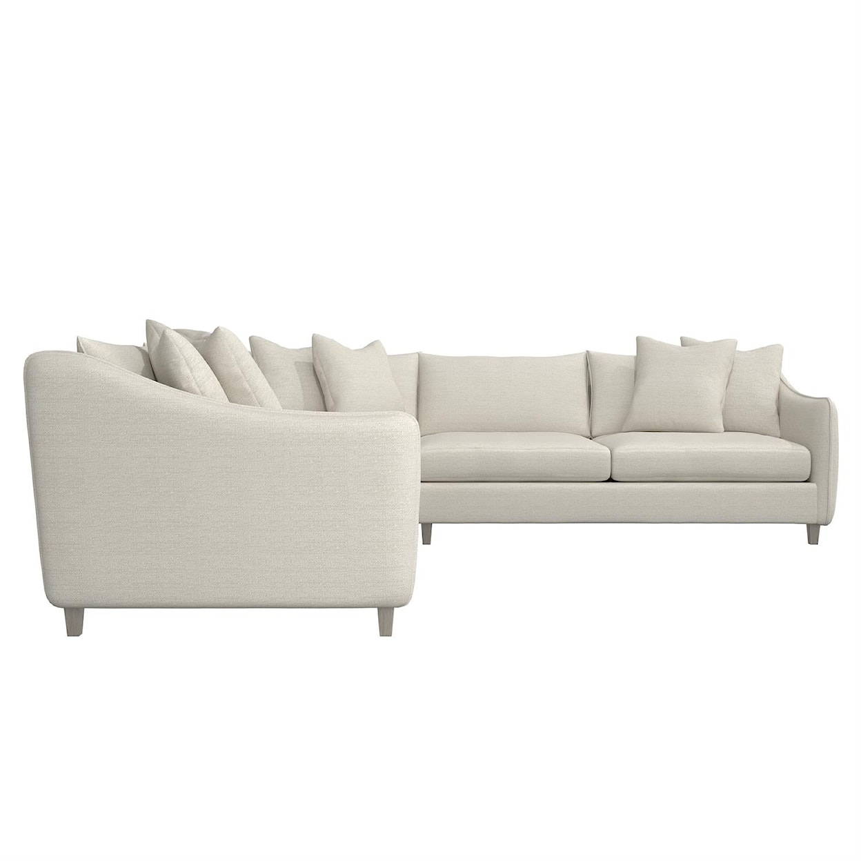 Bernhardt Plush Joli Fabric Sectional