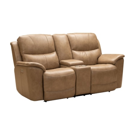 Power Reclining Console Loveseat