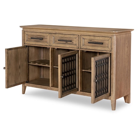 3-Door Credenza