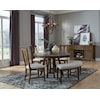 Magnussen Home Bay Creek Dining 5-Piece Dining Set with Bench