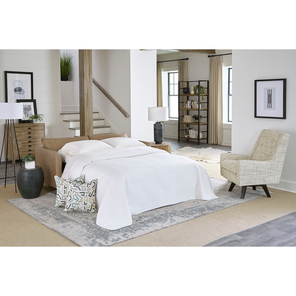 Bravo Furniture Bayment Sofa w/ Queen Sleeper