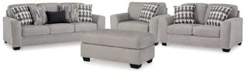 Sofa, Loveseat, Oversized Chair And Ottoman