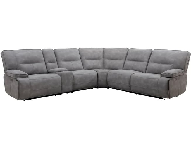 6-Piece Modular Power Reclining Sectional