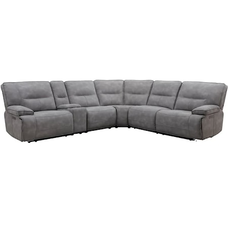 6-Piece Modular Power Reclining Sectional