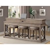 Parker House Sundance Everywhere Console with 3 Stools