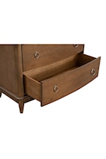 Flexsteel Casegoods Bellevue Transitional 5-Drawer Bedroom Chest