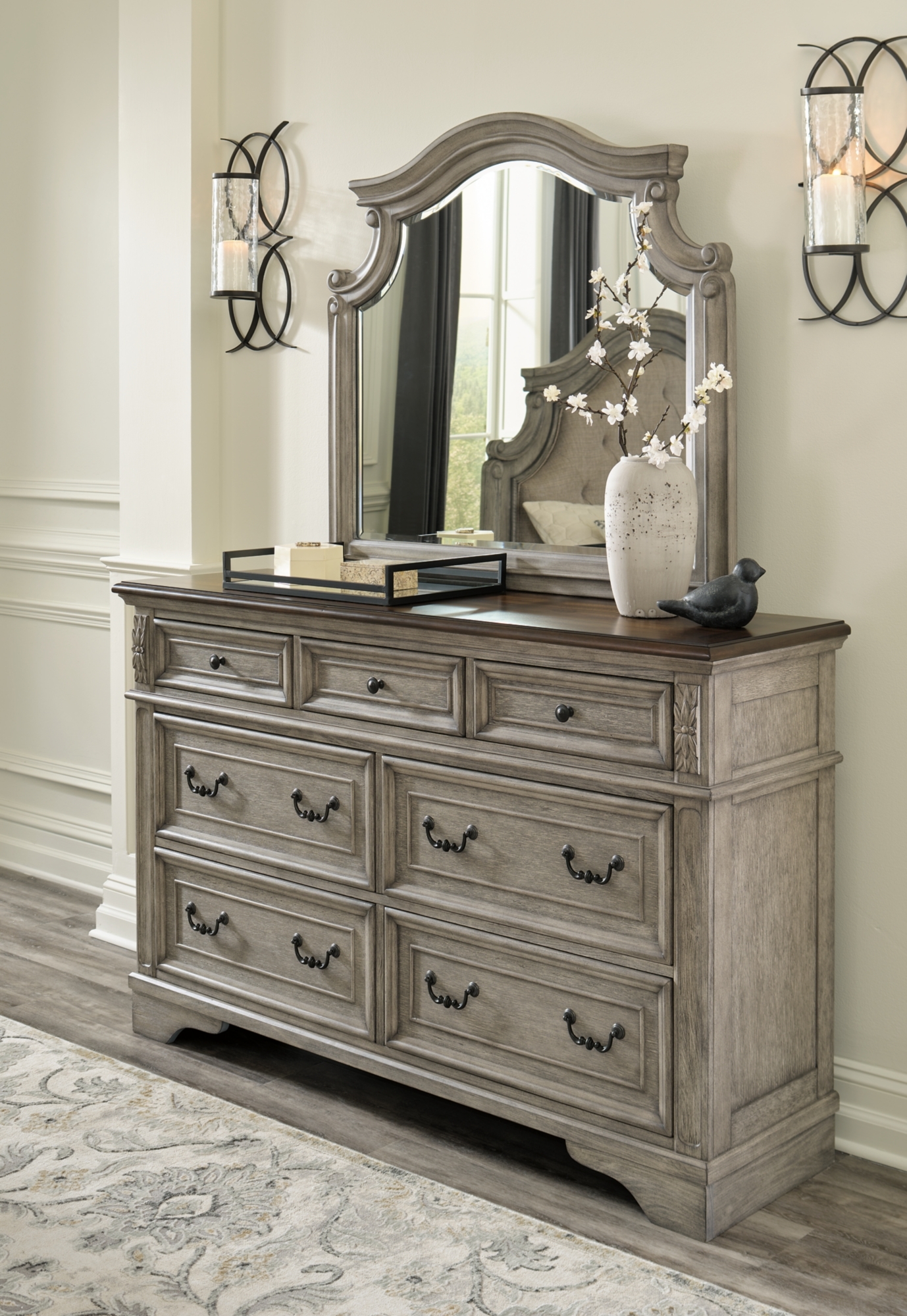 Signature Design by Ashley Lodenbay Dresser And Mirror