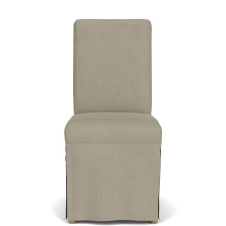 Upholstered Skirted Side Chair