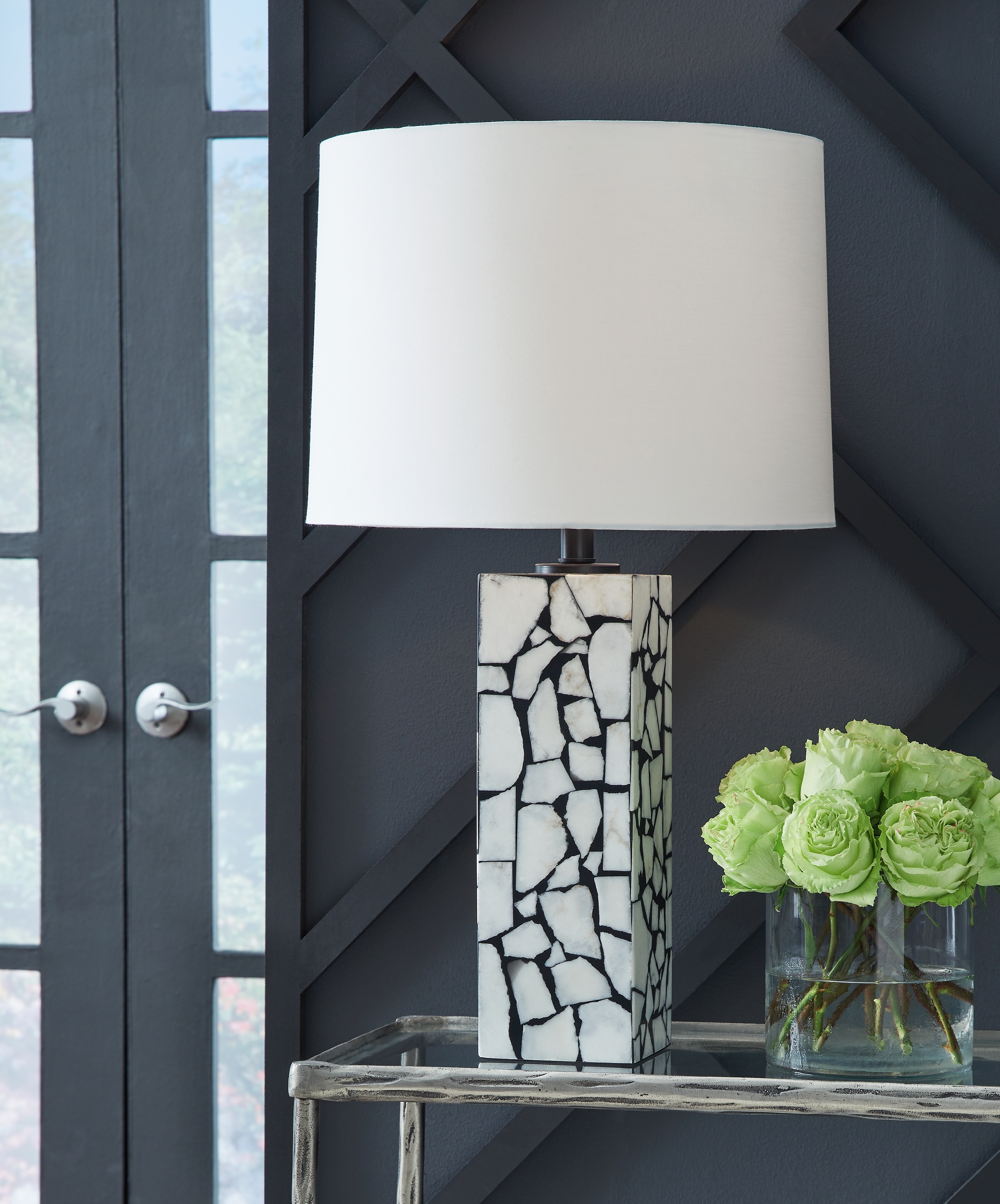 Signature Design by Ashley Macaria Marble Table Lamp