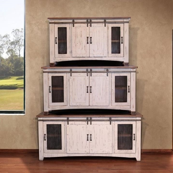 International Furniture Direct Pueblo 80" TV Stand