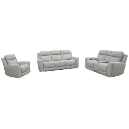 3-Piece Power Reclining Living Room Set