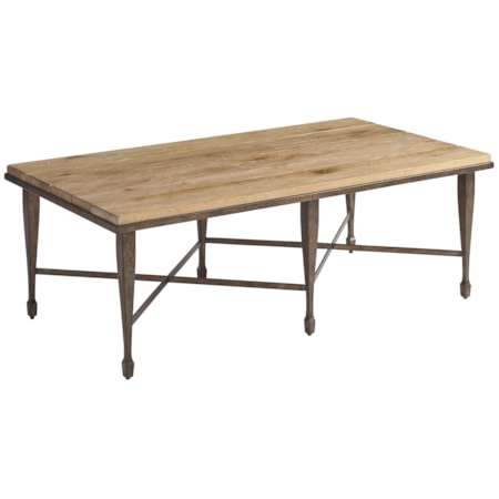 Catalonia Rectangular Metal Cocktail Table