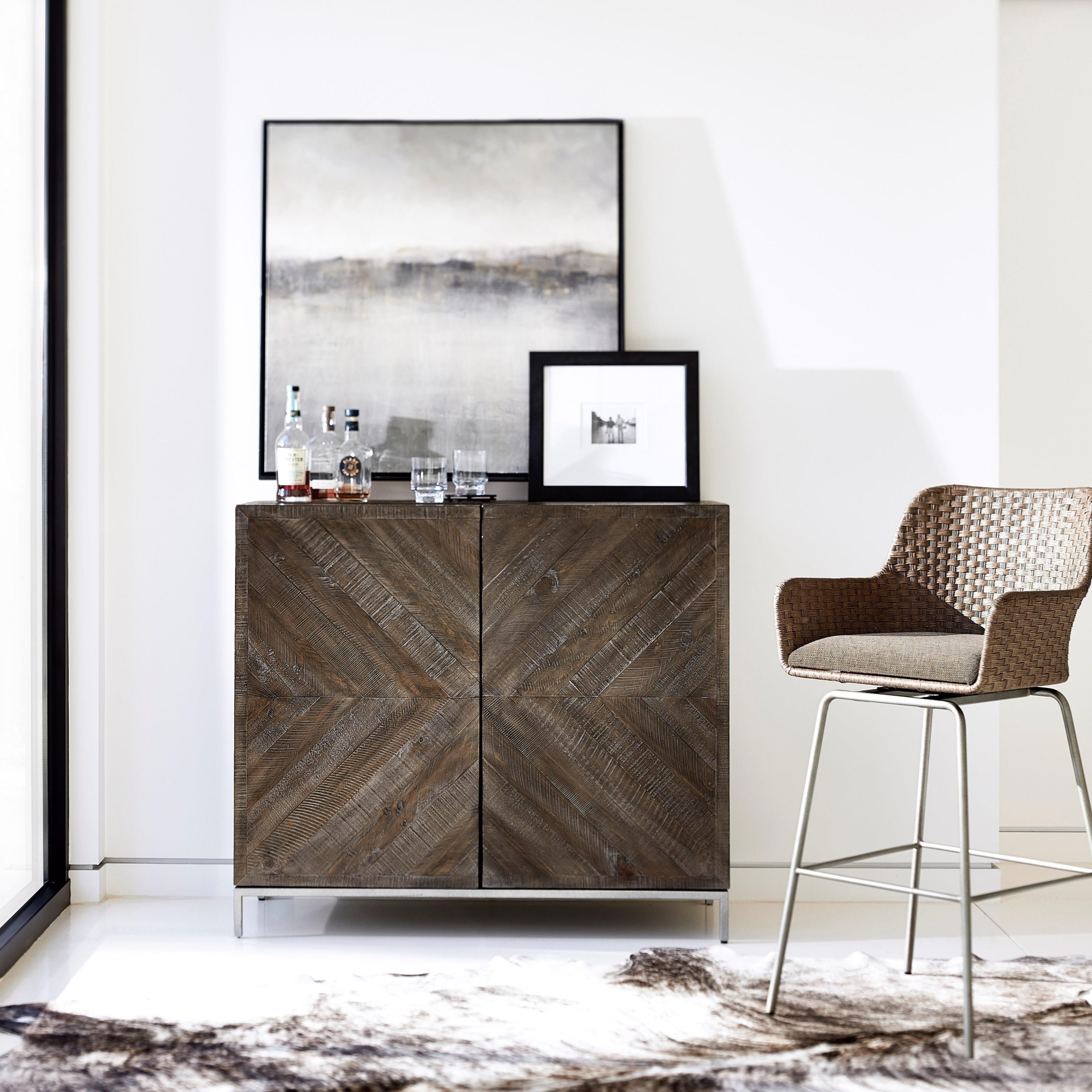 Bernhardt Logan Square 303588 Meade Bar Stool Baer's Furniture Bar