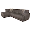 England 2880 Series Sectional Sofa with Left Facing Chaise