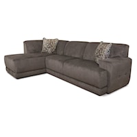 Contemporary Sectional Sofa with Left Facing Chaise