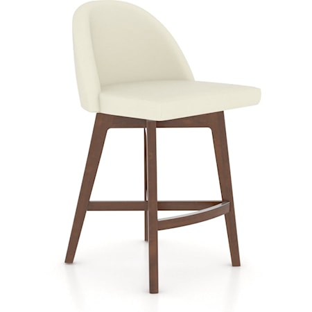 Upholstered 24" Swivel Stool