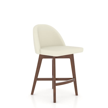 Upholstered 24" Swivel Stool