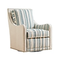 Transitional Tifton Swivel Chair