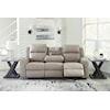 Signature Design by Ashley Furniture Lavenhorne Reclining Sofa w/Drop Down Table