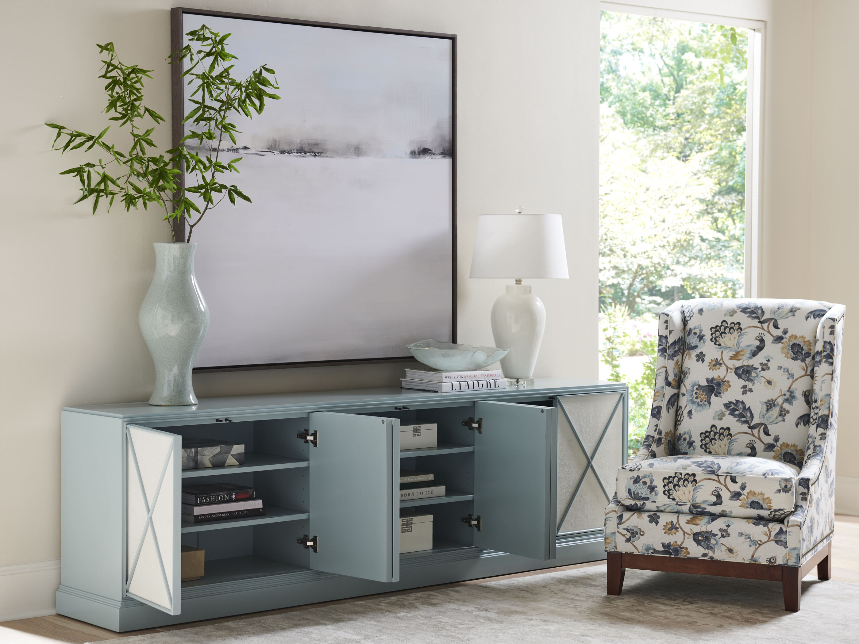Sligh Studio Designs Rosalind Long Media Console