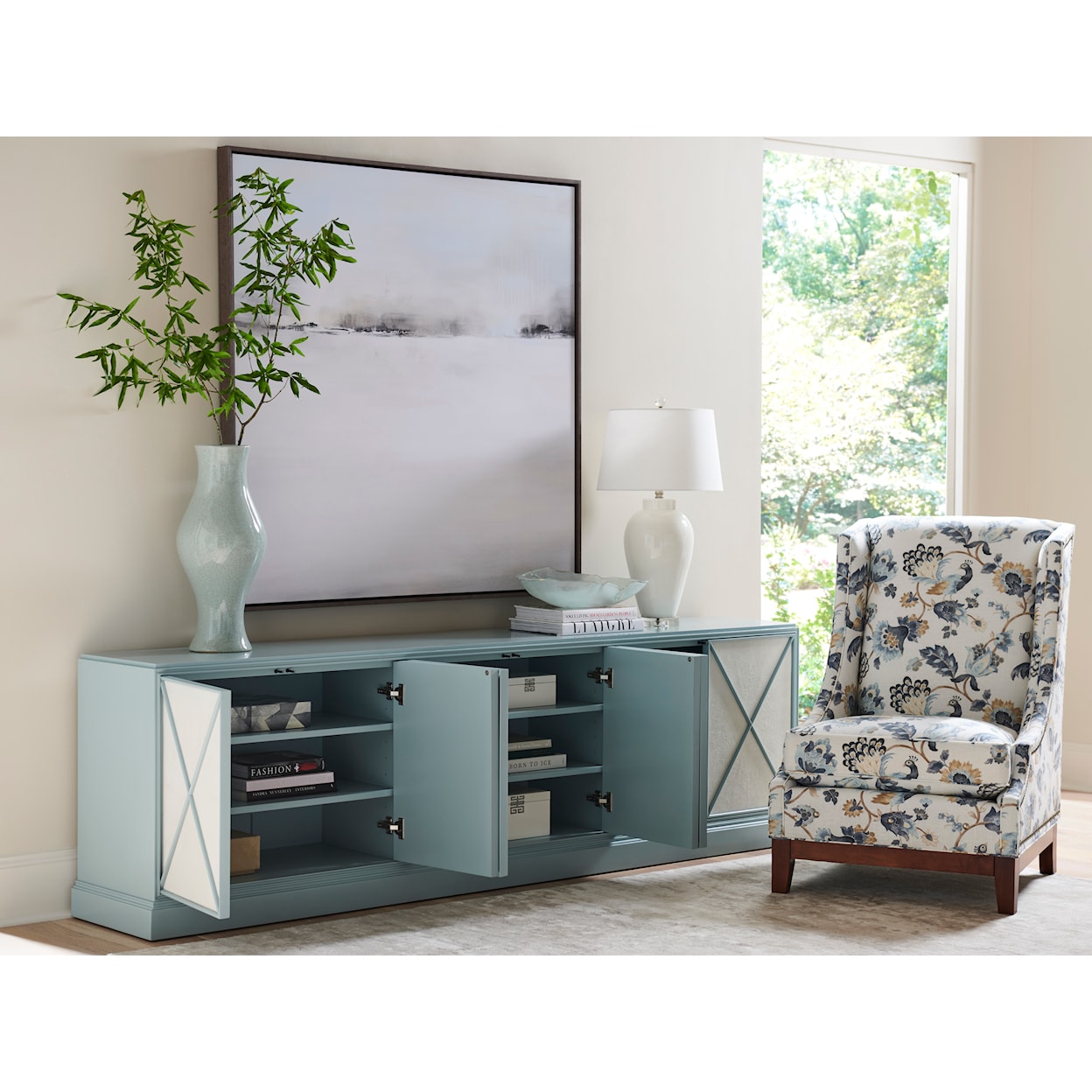 Sligh Studio Designs Rosalind Long Media Console