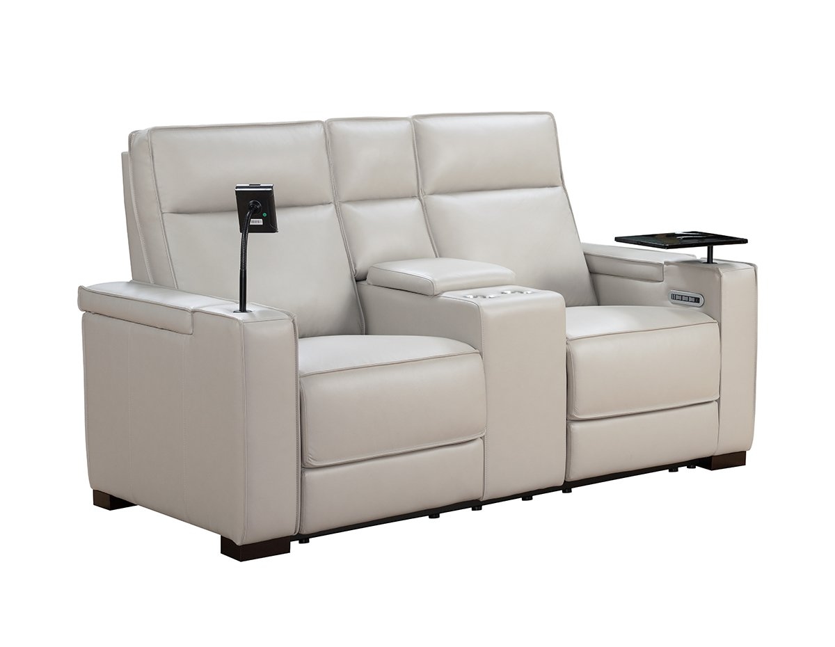 Power Reclining Console Loveseat