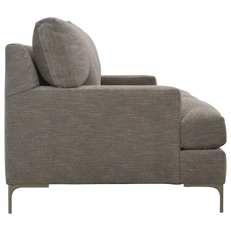 Carver Fabric Sofa Without Pillows