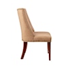 Powell Adler Dining Chair with Faux Leather Upholstery