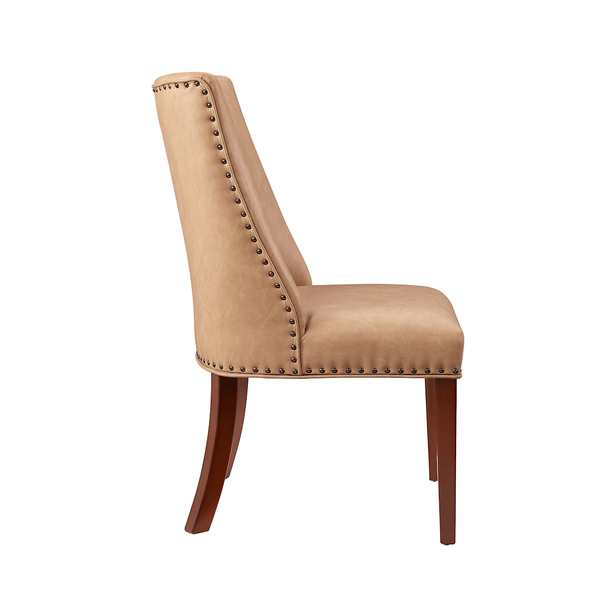 Powell Adler Dining Chair with Faux Leather Upholstery