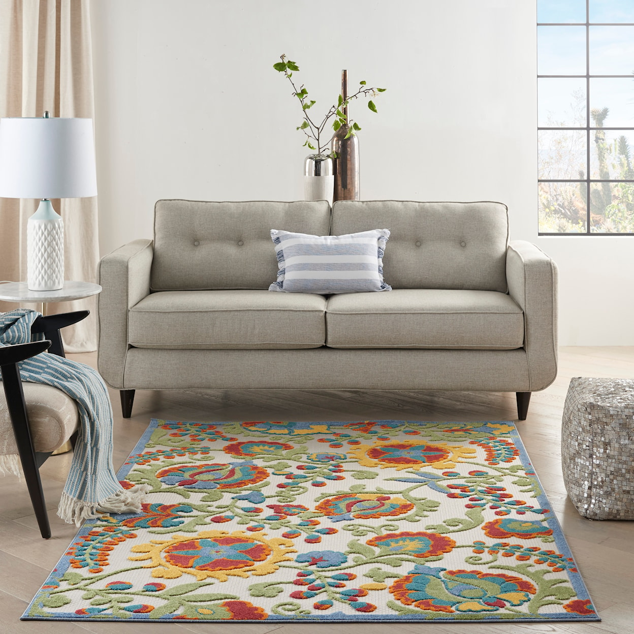 Nourison Aloha 6' x 9'  Rug