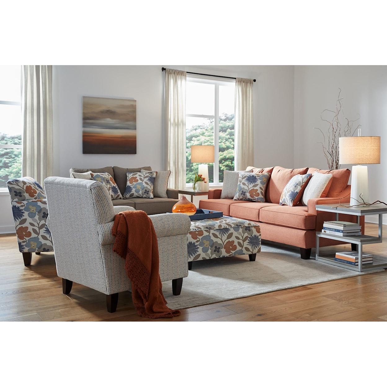 Fusion Furniture 2330 LAURENT Living Room Set
