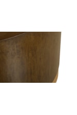 Furniture Classics Contemporary Cylindrical Cocktail Table