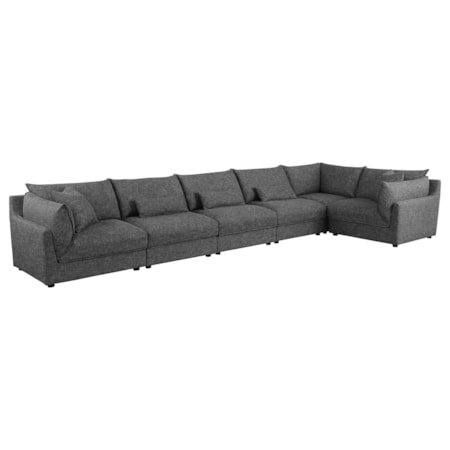 Sasha 6-Piece Modular Sectional Barely