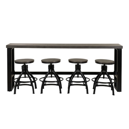 Hawkford 5-Piece Bar Set