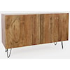 VFM Signature Nature's Edge Sideboard with 4 Live Edge Doors