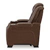 Signature Design by Ashley Furniture The Man-Den Power Recliner with Adjustable Headrest