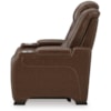 Signature Design by Ashley The Man-Den Power Recliner with Adjustable Headrest