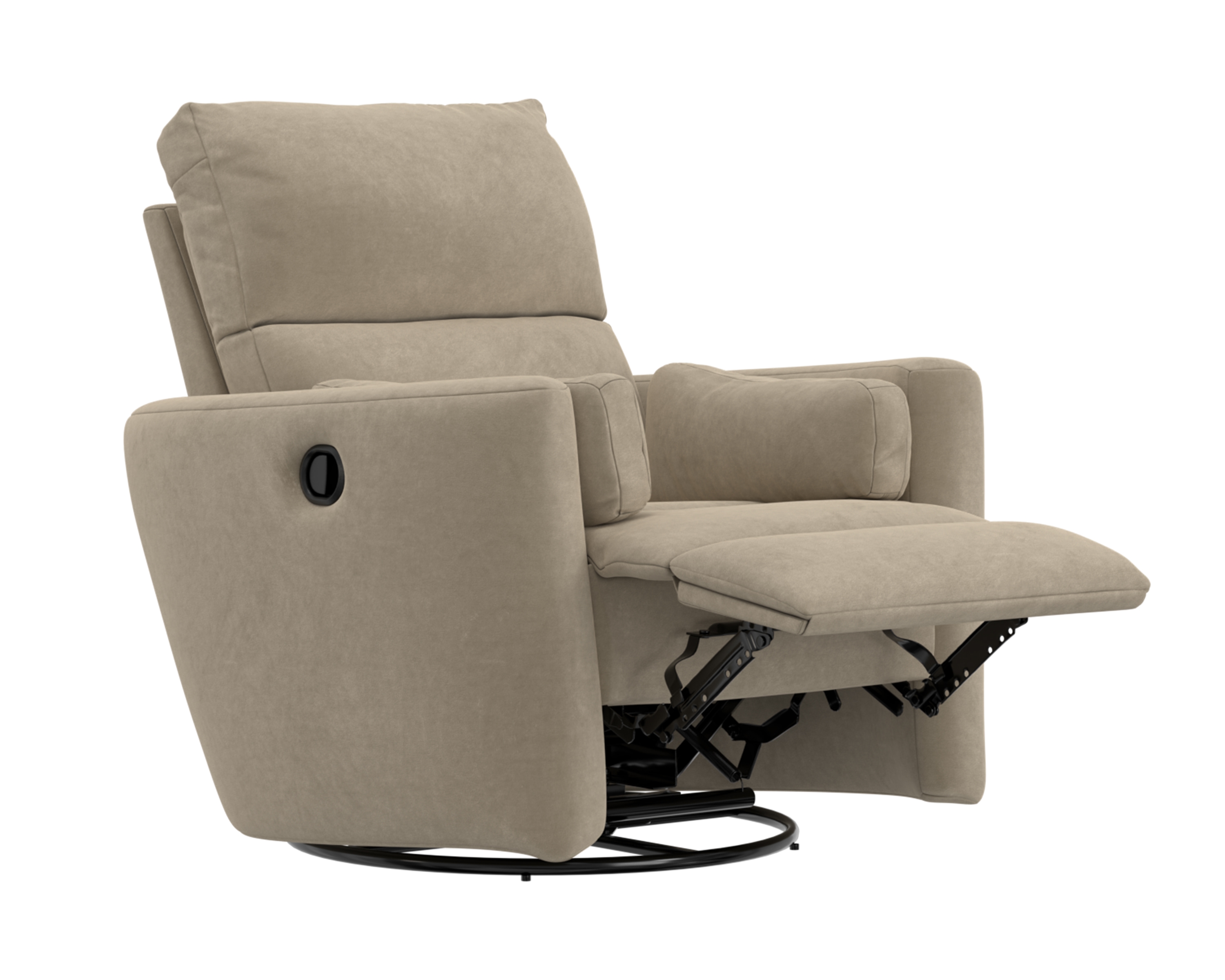 Catnapper Crescent Swivel Glider Recliner