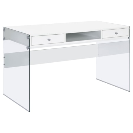 Dobrev 48-inch 2-drawer Writing Desk
