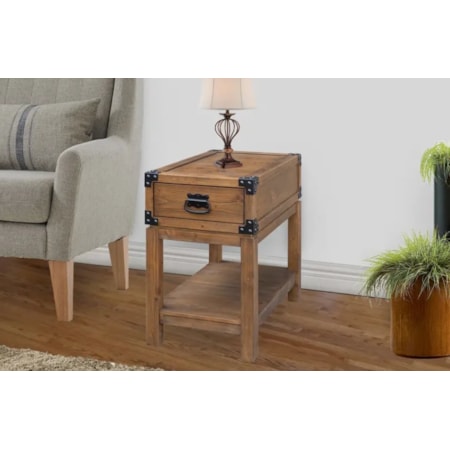 1-Drawer Chairside Table