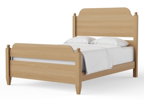 Transitional King Poster Bed