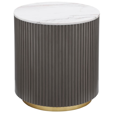 Jason Marble Top Side End Table and
