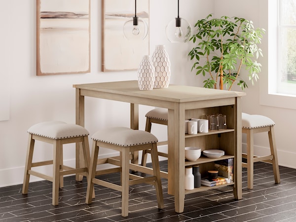 5-Piece Counter Dining Set