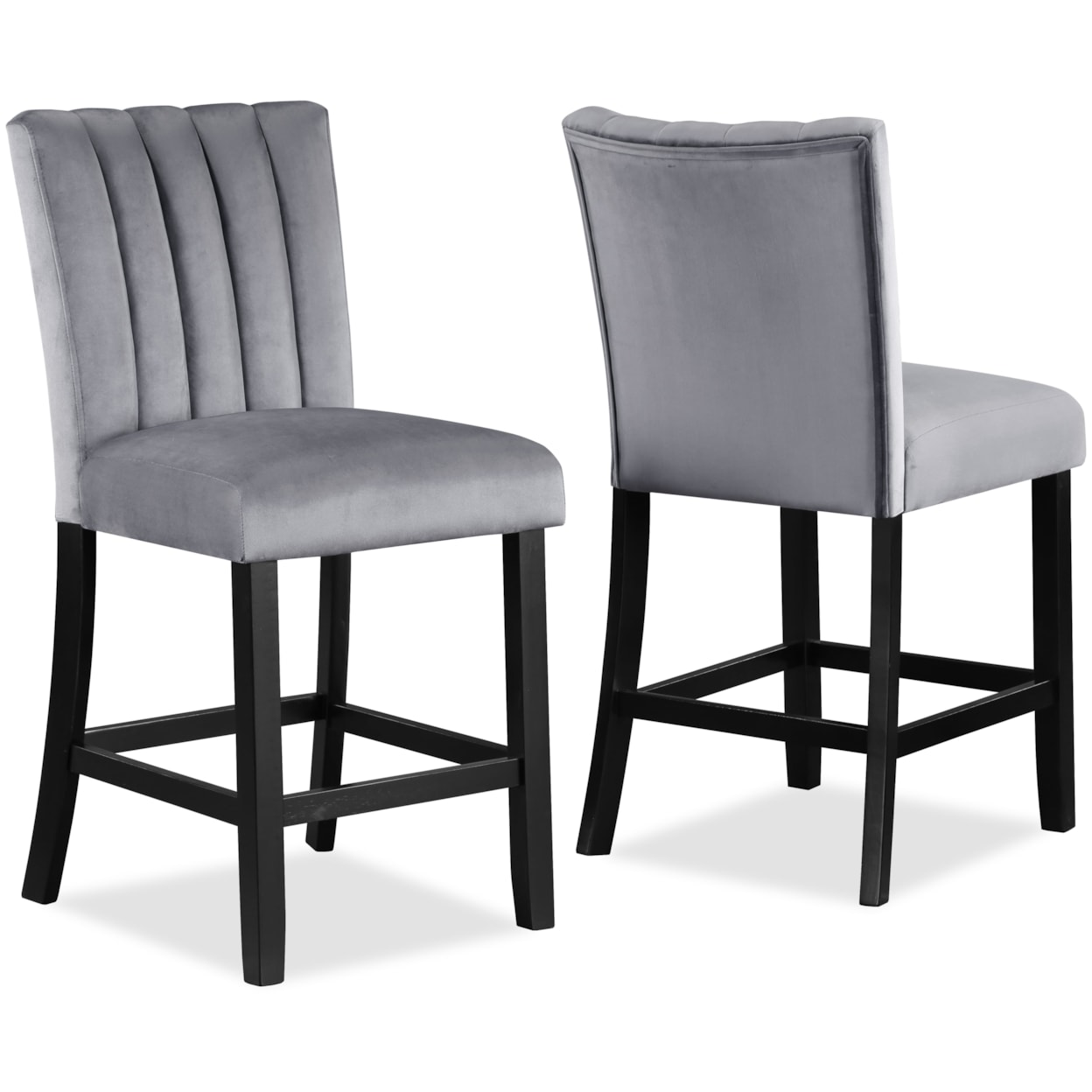 Crown Mark Pascal 2724T 4848x1 2724S 24x4 5 Piece Counter Height Dining crown-mark-pascal-2724t-4848x1-2724s-24x4-5-piece-counter-height-dining