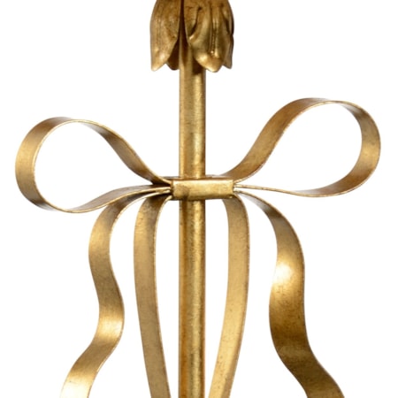 Bow Lamp - Gold