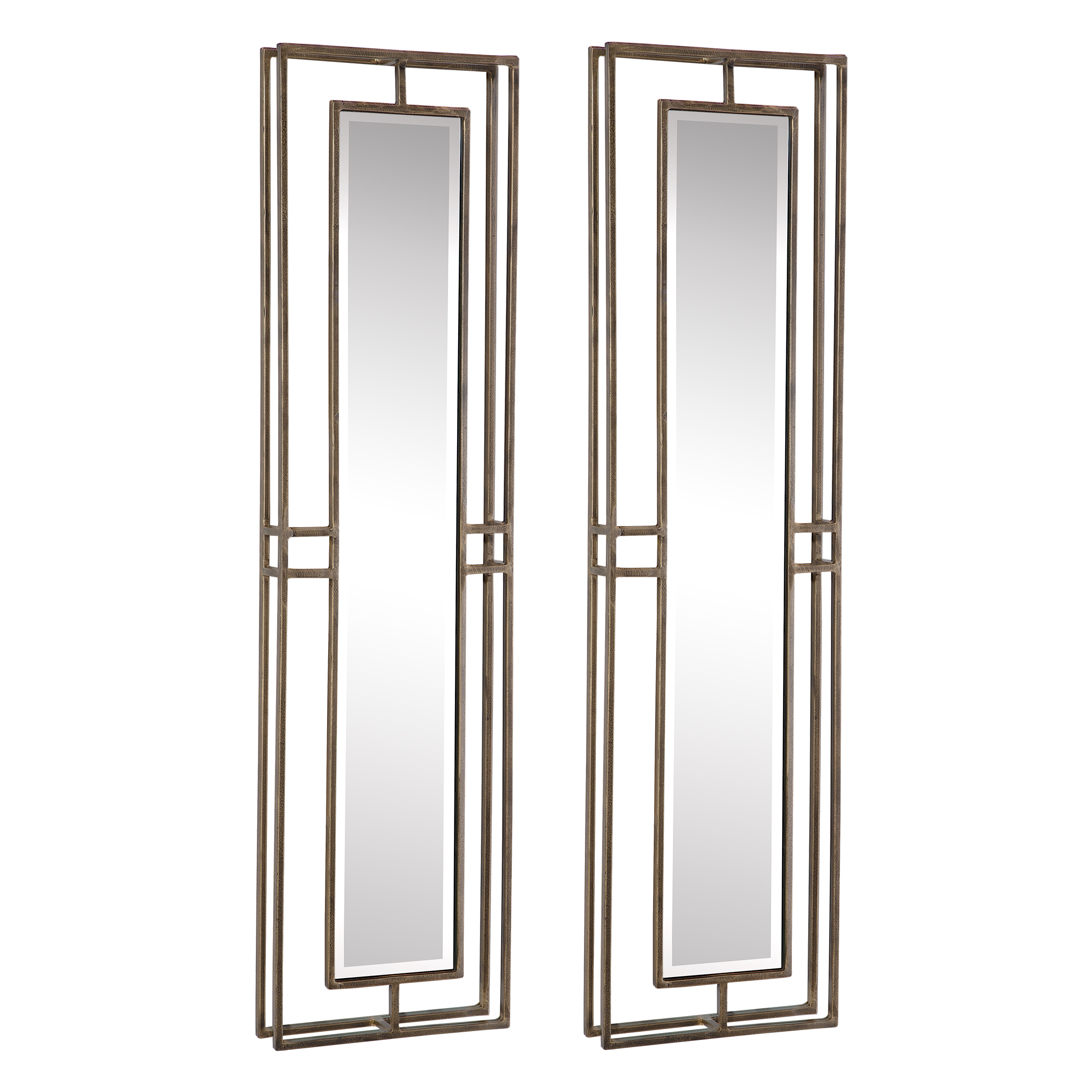 Rutledge Gold Mirrors S/2